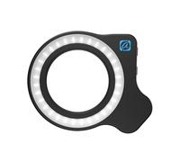 Giwnhvx Obiettivo Macro, Luce Anulare di Riempimento, Ring Light, 3 Colori, 5 Livelli, 2700k-6500k, 32 LED, 45 Effetti Di Illuminazione per Filtri da 37 Mm/52 Mm.