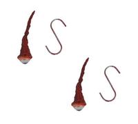 Giwnhvx oculari di Halloween Spaventoso Faux Globo Occhio Hollow Globo Oculare di Halloween con Gancio per la Decorazione di Halloween 2 Pezzi