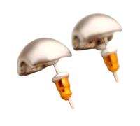 Giwnhvx Orecchini spazzolati Design Orecchini francesi Squisito per le donne A