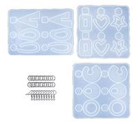 Giwnhvx Orecchino in resina stampaggio stampo gel di silicone stampo regalo per gli amanti della tecnologia di resina.