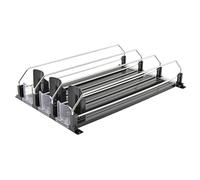 Giwnhvx Organizzatore per bevande per frigorifero, dispenser per lattine di soda per frigorifero con distributore automatico di bevande, A