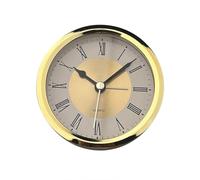 Giwnhvx Orologio al Quarzo Retro con Numeri Romani 89 Mm, Accessori Semplice Orologio Artigianale Intarso