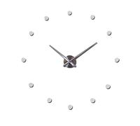 Giwnhvx Orologio da Parete 3D DIY Specchio Super Acrilico Specchio da Parete Decorazione Moda Casa Orologio da Parete Muto,