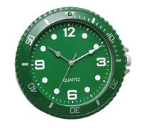 Giwnhvx Orologio da parete dal design moderno, ago al quarzo silenzioso, orologio da parete di lusso, scansione silenziosa, orologio da parete per seconda casa, verde