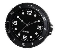 Giwnhvx Orologio da parete dal design moderno, ago al quarzo silenzioso, orologio da parete di lusso, scansione silenziosa, orologio da parete per seconda casa, installazione semplice, nero