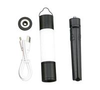 Giwnhvx Outdoor Camping LED Torcia Telescopica con Dadi Treppiede Multifunzionale Ricaricabile Lampada Da Tavolo Luce Retratt