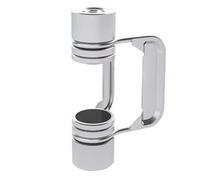 Giwnhvx Outdoor - Fornitura da tavolo portatile in acciaio inox da campeggio - Accessori da tavolo Nuovo, morsetto di fissaggio
