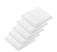 Giwnhvx Pannelli in schiuma acustica, set di 5 30 x 30 x 5 cm Mushroom Studio Wedge Tiles, Sound Panels Sound Proof Foam Panels,White