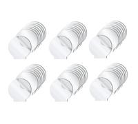 Giwnhvx Pannello spesso trasparente in ghisa trasparente per base di luce a LED, cartelli da tavolo, progetti fai da te, 64 pezzi