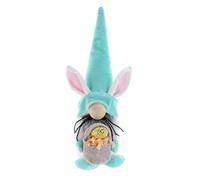 Giwnhvx Pasqua Coniglio Orecchio GNOME Bambole Pasqua Decorazione per di Pasqua Coniglio Bambini Regali,Blu
