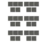 Giwnhvx Pellicola polarizzatore lineare LCD/LED, filtro polarizzato per fotografia di polarizzazione 10 x 10 cm, 30 pezzi, nessun adesivo
