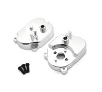 Giwnhvx Per 1/12 MN82 LC79 MN78 RC Auto Aggiornamento Parti di Trasmissione Shell Cover Metallo Housing Argento