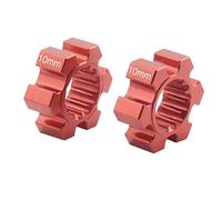 Giwnhvx per 2 Pezzi Series Mozzi Ruota in Lega Esagonale 10 Mm Spargitore 7756 7756X 7756R 7756G per Auto su Telecomandati 1/5 Pezzi 8S B