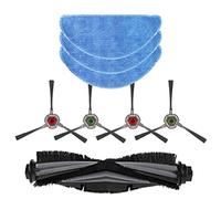 Giwnhvx Per K650 Robot Aspirapolvere Filtro HEPA Laterale Panno per Rastrello a Rullo Kit di Pulizia Pezzi di Ricambio