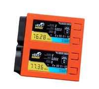 Giwnhvx Per NerdMiner V2 DUO 156K/S Doppio Schermo BTC Solo Lotteria Minatore Bitcoin Nerd Minatore Arancione