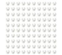 Giwnhvx PEX Clips - Morsetti per tubi, 100 pezzi, 1/2 pollici, per tubi dell'acqua in PVC e tubi flessibili, strumenti per morsetti in plastica a forma di U