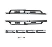 Giwnhvx Piastra Laterale Pedale in Metallo per Parti di Aggiornamento Auto su Axial SCX6 AXI05000 JLU 1/6 RC, 2