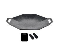 Giwnhvx Piastra per barbecue coreana portatile, piastra di cottura ottagonale antiaderente in pietra medica, piastra barbecue multifunzionale coreana