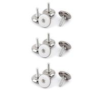 Giwnhvx Piedini regolabili a vite per mobili, M6 x 20 mm, 12 pezzi