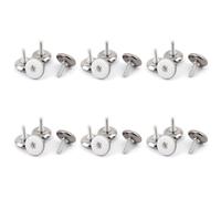 Giwnhvx Piedini regolabili a vite per mobili, M6 x 20 mm, 24 pezzi