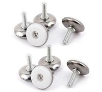 Giwnhvx Piedini regolabili per mobili, con vite e livellamento, M6 x 20 mm, 8 pezzi