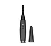 Giwnhvx Piegaciglia Elettrico Ricarica USB Ricaricabile LCD Curva Ciglia Riscaldante (nero)