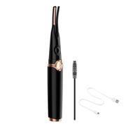 Giwnhvx Piegaciglia riscaldato, 2 in 1 Piegaciglia a clip con pettine Ricaricabile USB Portatile Elettrico Piegaciglia