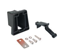 Giwnhvx Pieghevole Accessori Bicicletta Anteriore Rack Base Maiale Naso Rubinetto Conversione Seat Riser Nero