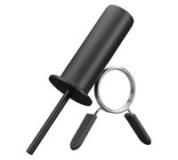 Giwnhvx Pin della pila di pesi, Pin della palestra con collare della clip a molla, perni di peso per la macchina della pila di pesi, attrezzatura per l'allenamento della forza 8mm