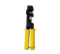 Giwnhvx Pinza crimpatrice RJ45 con gancio per cavi di rete, pinza crimpatrice con Cat5E Cat6 a 90°