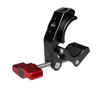 Giwnhvx Pinza universale multifunzionale con foro a vite da 1/4 di pollice per treppiede luce video studio foto e microfono