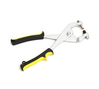Giwnhvx Pinze perforatrici a mano in acciaio inox luminoso foglio di ferro alluminio punzone per bordi in lamiera di metallo pinza perforatrice strumento per fori