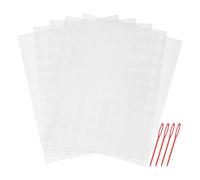 Giwnhvx Plastica per Ricamo, Tela di Plastica, per Acrilico, Maglia Fatto A Mano Fabbricazione di Progetti Uncinetto