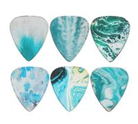 Giwnhvx Plettri trasparenti, Plettri per chitarra, Chitarra Folk, Plettri trasparenti colorati personalizzati D