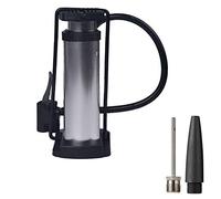 Giwnhvx Pompa a pedale per bicicletta Mini pompa portatile Accessori per biciclette Aspiratore Ago a sfera
