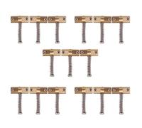 Giwnhvx Ponte Compensato Chitarra Ponte Stile 10.8Mm per Pezzo di Chitarra Elettrica Stile 6 Corde TL (15 Pezzi Seri)