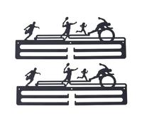 Giwnhvx Porta Medaglie da Parete per Medaglie, Gancio per Medaglie in, Espositore per Medaglie della Maratona