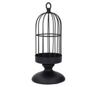 Giwnhvx Portacandele a forma di gabbia per uccelli in vintage per decorazione di nozze e interni e aromaterapia