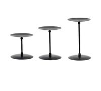 Giwnhvx Portacandele a forma di pilastro portacandele da sposa in ferro portacandele decorazione da tavolo