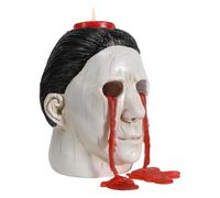 Giwnhvx Portacandele di Halloween Statua di Halloween con Occhi Sanguinanti Decorazione del candelabro 'orrore