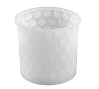 Giwnhvx Portacandele fai da te che fa aromaterapia candela stampo per candela fatto a mano in silicone stampo cilindrico per candele a sfera