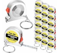 Giwnhvx Portachiavi a nastro funzionale retrattile con blocco scorrevole per costruzione, 1 m, B