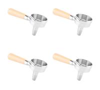 Giwnhvx Portafiltro per tè con manico in legno e vestito da 58 mm, per macchina da caffè/teapresso/design per bustina di tè e tè rotto