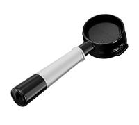 Giwnhvx Portafiltro senza fondo da 58 mm per La Marzocco/E61, accessorio per macchina da caffè espresso con manico in metallo, accessori per caffè A