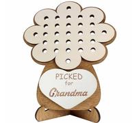 Giwnhvx Portafiori raccolti a mano per la festa della mamma, set di portafiori da da solo, regalo per , nipote della , installazione facile