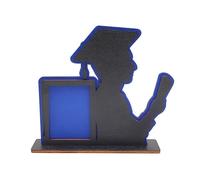 Giwnhvx Portafoto per Ragazzi Classe del 2024 Cornice di Laurea Ornamenti per Il Desktop di Casa Adatto al Ritratto Verticale,A