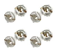 Giwnhvx Portalampada per fanale posteriore 8 pezzi per X5 E53 E70 F15 F85 1
