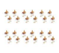 Giwnhvx Potenziometri a cono per il controllo delle dimensioni metriche A500K Potenziometri Audio Pot per Basso Chitarra Elettrica (Set di 24)