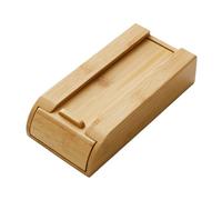 Giwnhvx Pratica scatola portaoggetti per decorazione la scrivania, cassetto nascosto, portaoggetti per contenitore di cancelleria, portaoggetti in legno, C