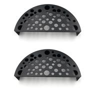 Giwnhvx Protezione per l'allevamento di gamberetti, per acquario, tunnel per giochi e riposo, ornamenti paesaggistici, colore nero